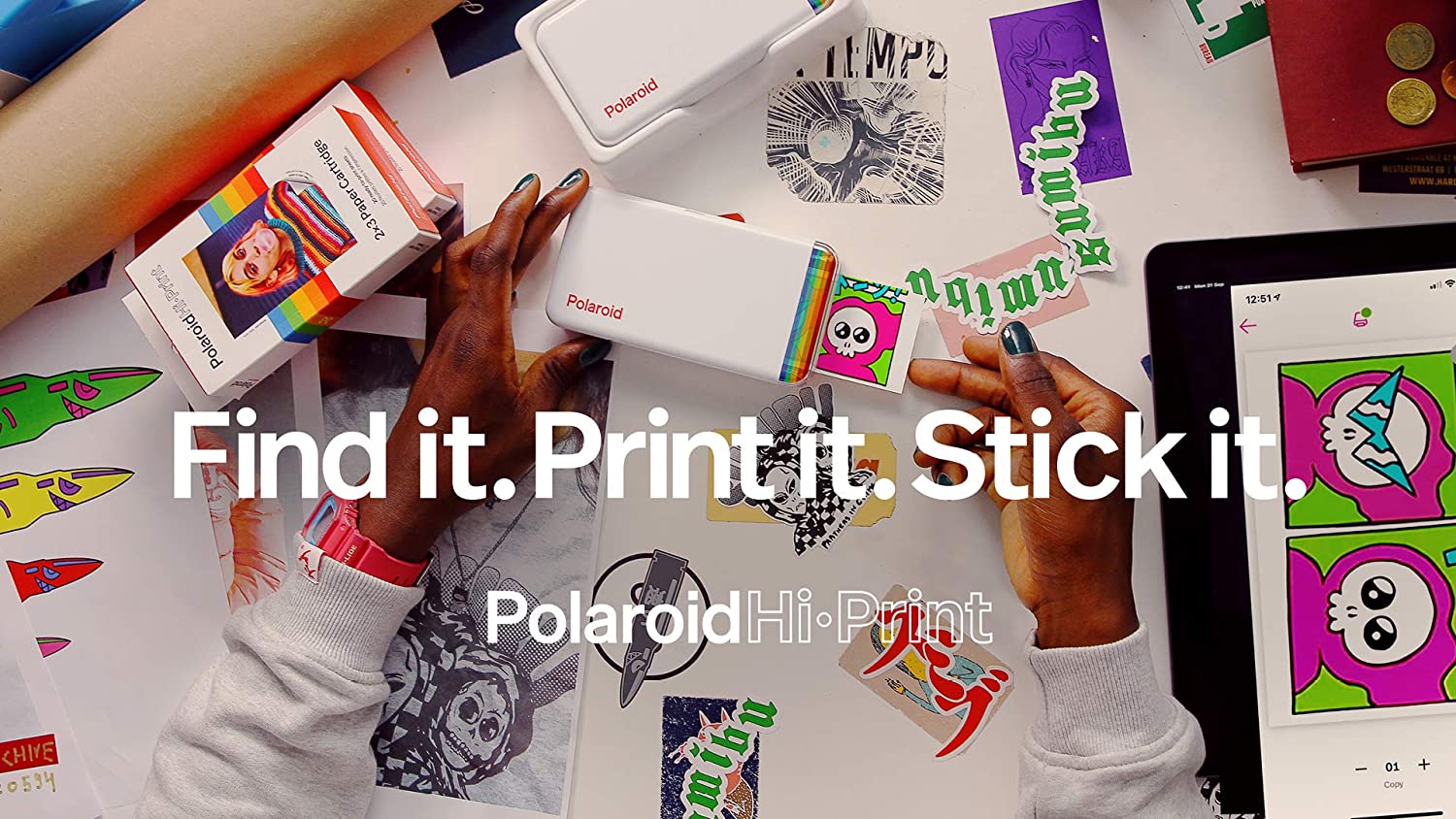 Polaroid Hi-Print - Bluetooth Connected 2x3 Pocket Photo Printer
