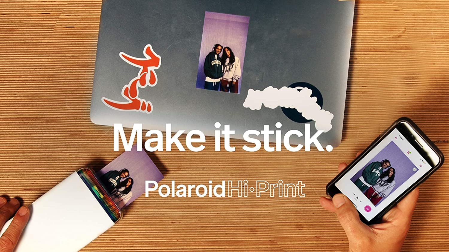 Polaroid Hi-Print 2x3 Photo Printer + Paper Cartridges, Qty 20 & Frames -  Bundle 9120096771781